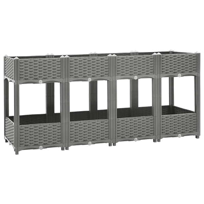 Vidaxl Planter élevé 160x40x71 cm en polypropène