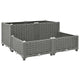 Vidaxl Planter surélevé 80x80x38 cm en polypropylène