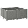Vidaxl Planter surélevé 80x80x38 cm en polypropylène