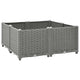 Vidaxl Planter surélevé 80x80x38 cm en polypropylène