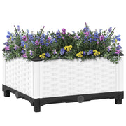 Vidaxl Planter surélevé 40x40x23 cm en polypropène - afbeelding 2