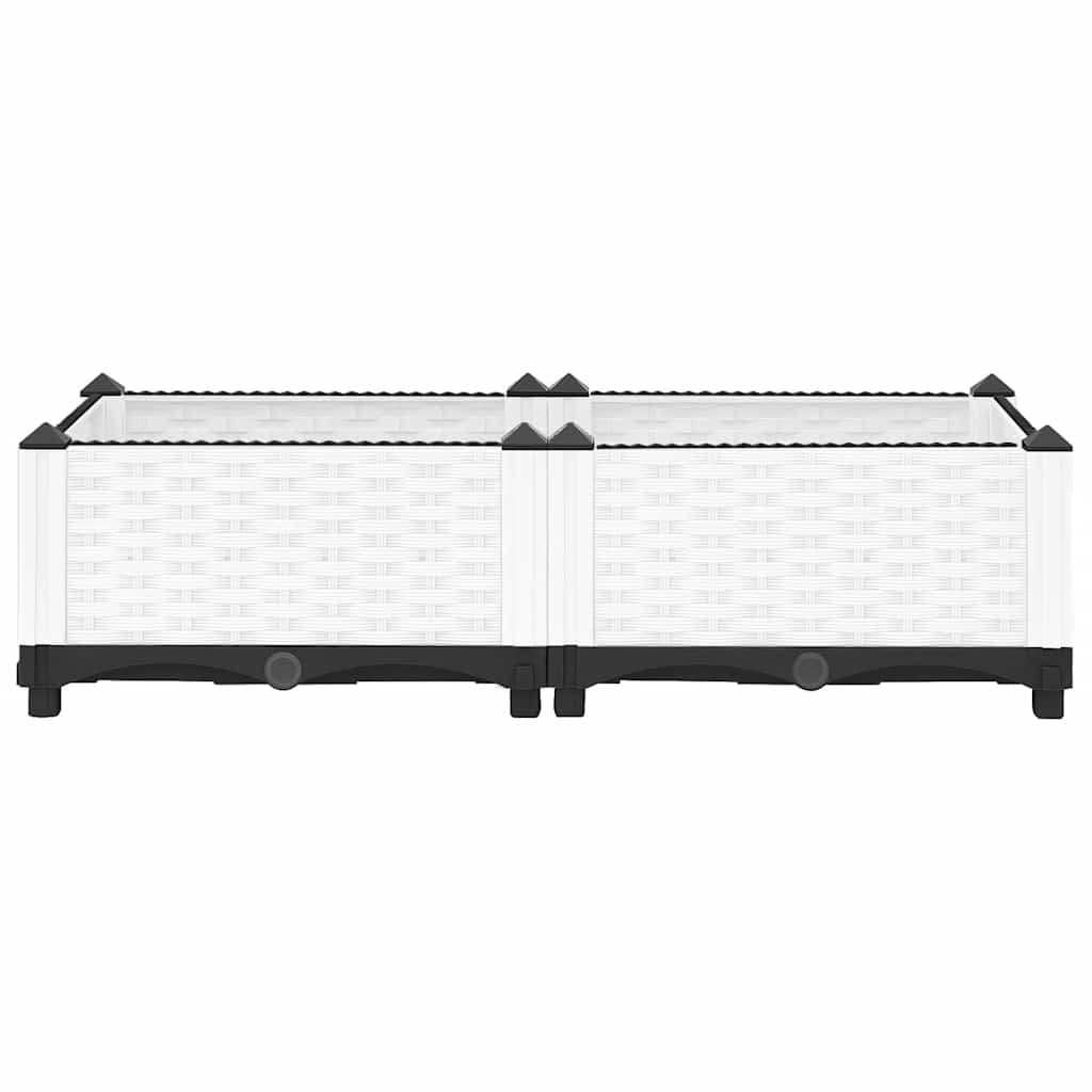 Vidaxl Planter surélevé 80x40x23 cm en polypropène