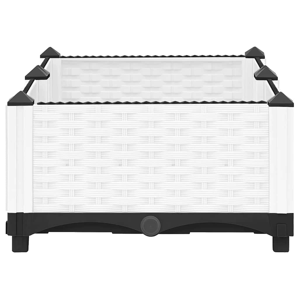 Vidaxl Planter surélevé 80x40x23 cm en polypropène