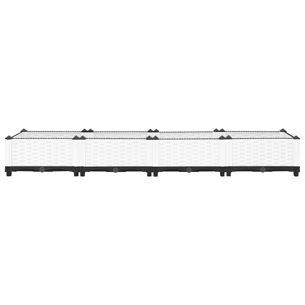 Vidaxl Planter élevé 160x40x23 cm en polypropène