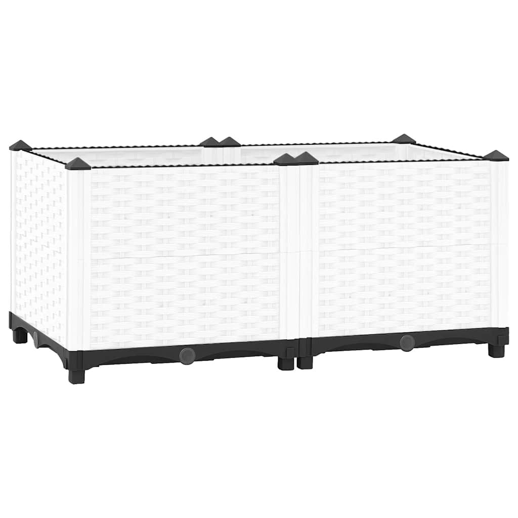 Vidaxl Planter surélevé 80x40x38 cm en polypropène
