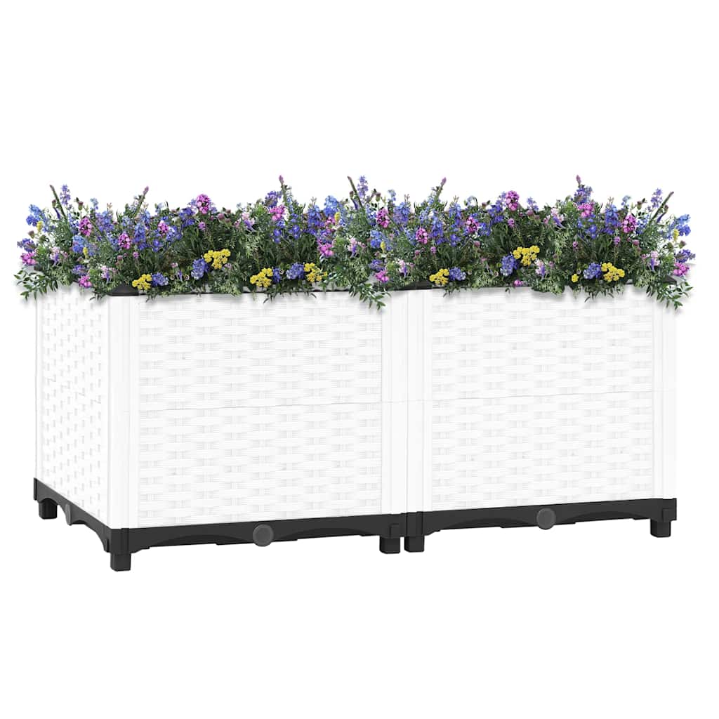 Vidaxl Planter surélevé 80x40x38 cm en polypropène