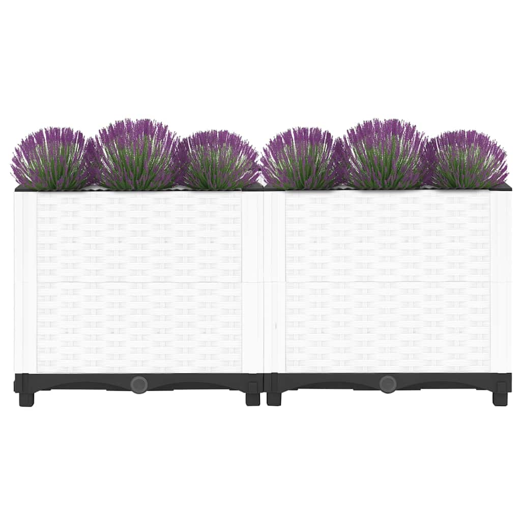 Vidaxl Planter surélevé 80x40x38 cm en polypropène