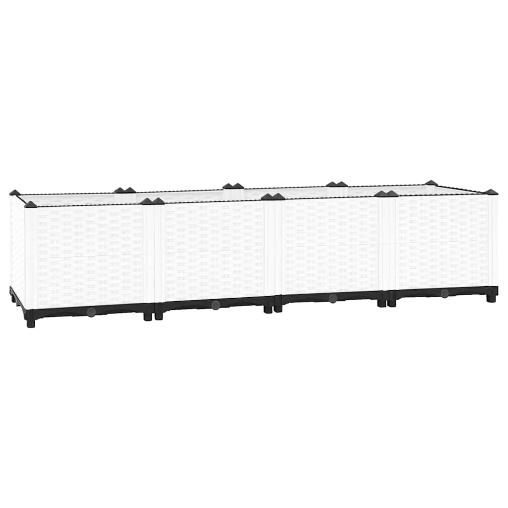 Vidaxl Planter élevé 160x40x38 cm en polypropène
