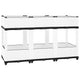 Vidaxl Planter a augmenté de 120x40x71 cm en polypropène