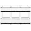 Vidaxl Planter a augmenté de 120x40x71 cm en polypropène