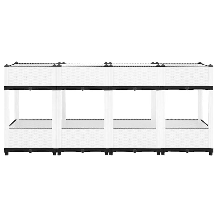Vidaxl Planter élevé 160x40x71 cm en polypropène