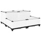 Vidaxl Planter surélevé 80x80x38 cm en polypropylène