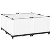 Vidaxl Planter surélevé 80x80x38 cm en polypropylène