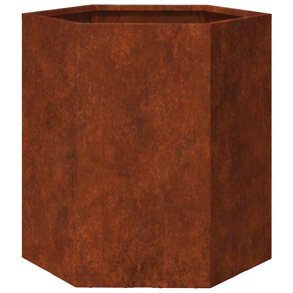 Vidaxl Planning Box Rusty 40x40x45 cm Corten Steel