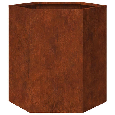 Vidaxl Planning Box Rusty 40x40x45 cm Corten Steel