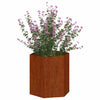 Vidaxl Planning Box Rusty 40x40x45 cm Corten Steel