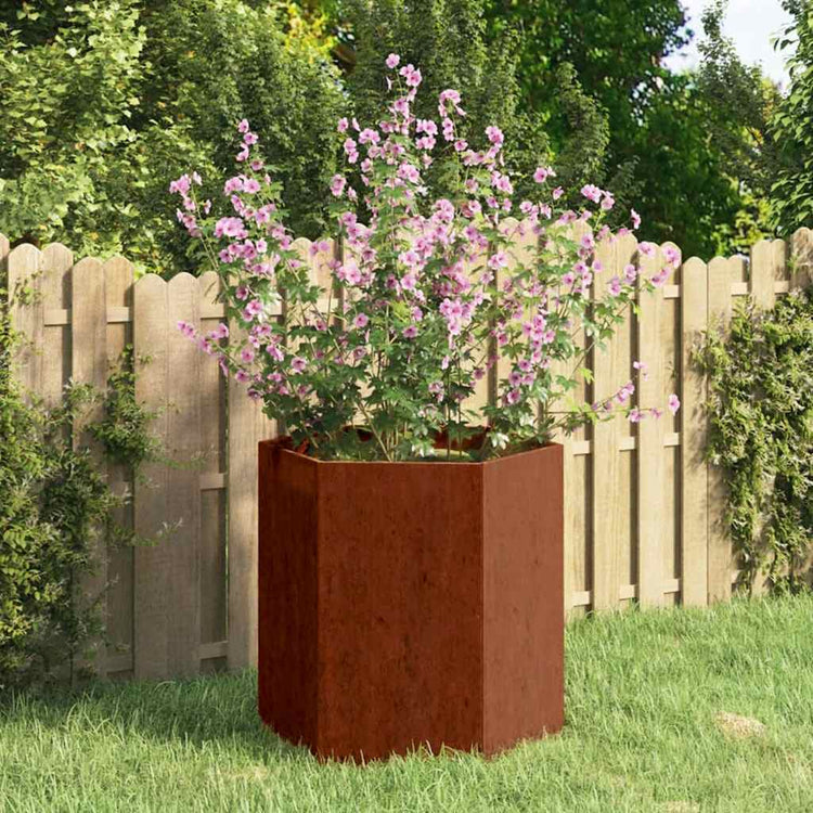 Vidaxl Planning Box Rusty 40x40x45 cm Corten Steel