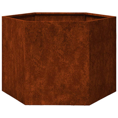 Vidaxl Plannet Rusty 60x60x45 cm Corten Steel