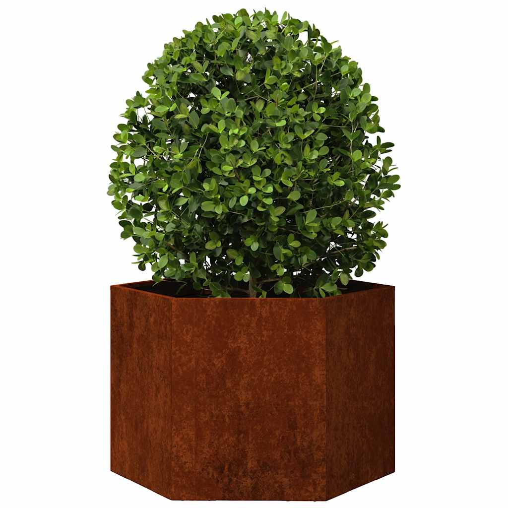 Vidaxl Plannet Rusty 60x60x45 cm Corten Steel
