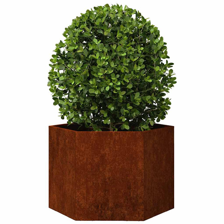 Vidaxl Plannet Rusty 60x60x45 cm Corten Steel
