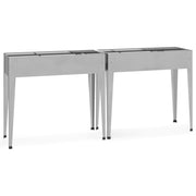 Vidaxl Planters 2 St Galvanisé Steel - afbeelding 2