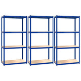 Vidaxl Storage Rack à 4 couches 3 ST ACTE - afbeelding 2