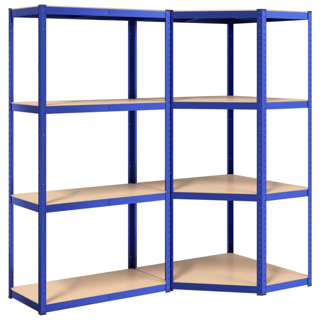 Vidaxl Rangement Rack Rack 4 couches 2 ST ACTE