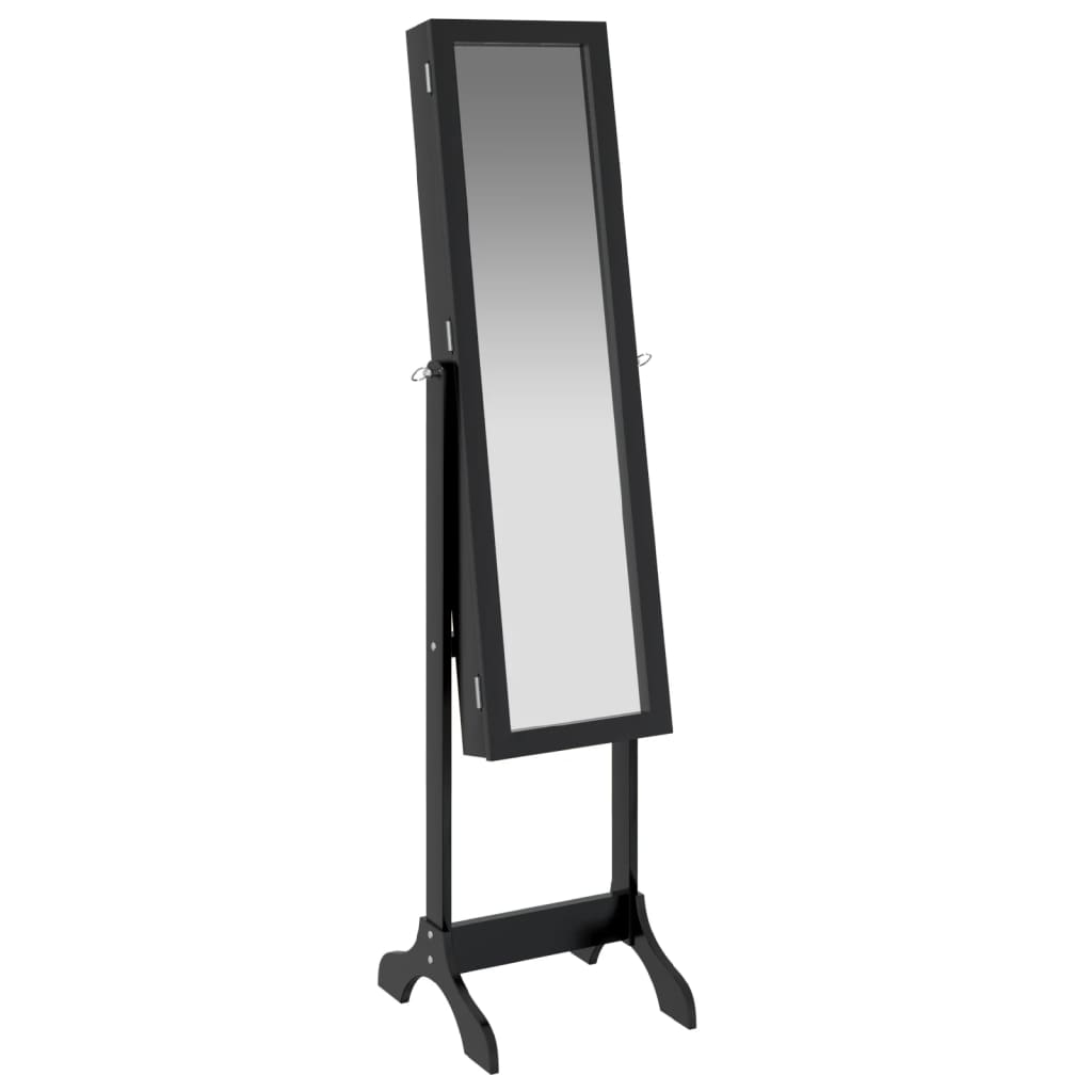 Vidaxl Spiegel détaché 34x37x146 cm noir