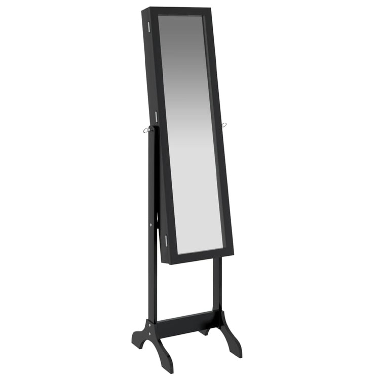Vidaxl Spiegel détaché 34x37x146 cm noir