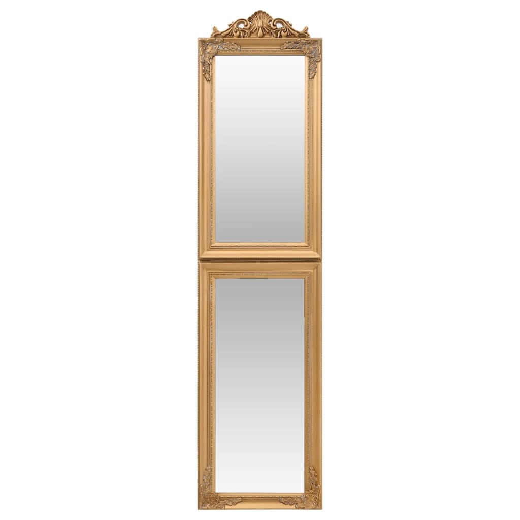 Miroir vidaxl détaché 40x160 cm de couleur or