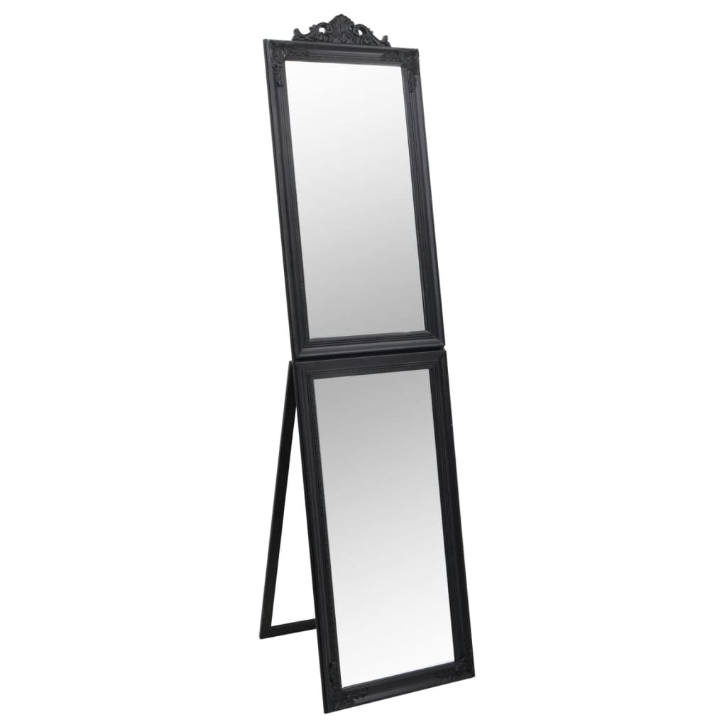 Vidaxl Mirror détaché 40x160 cm noir