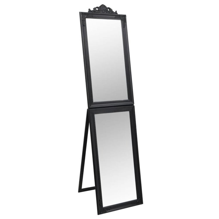Vidaxl Mirror détaché 40x160 cm noir
