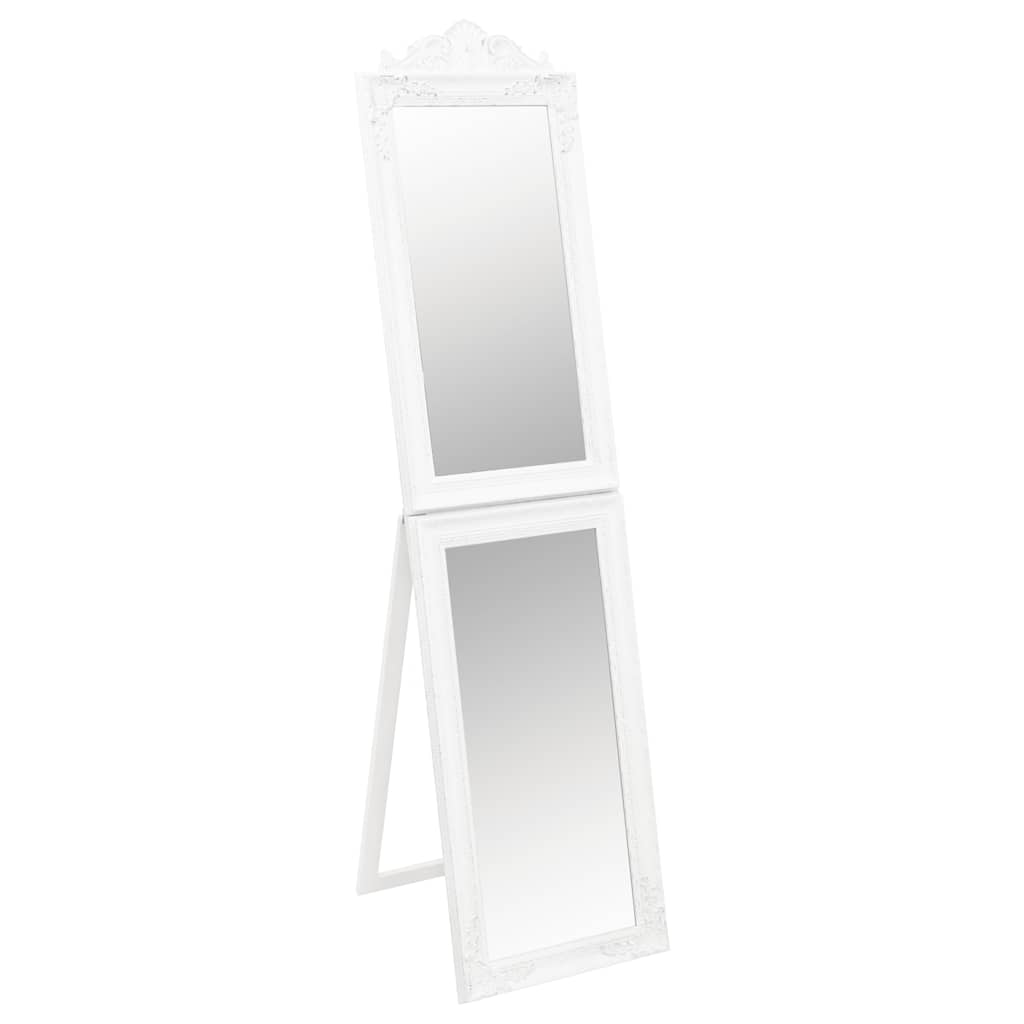 Miroir Vidaxl détaché 50x200 cm blanc