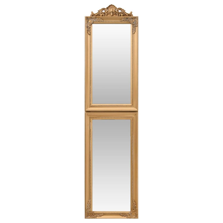 Miroir vidaxl détaché 50x200 cm de couleur or