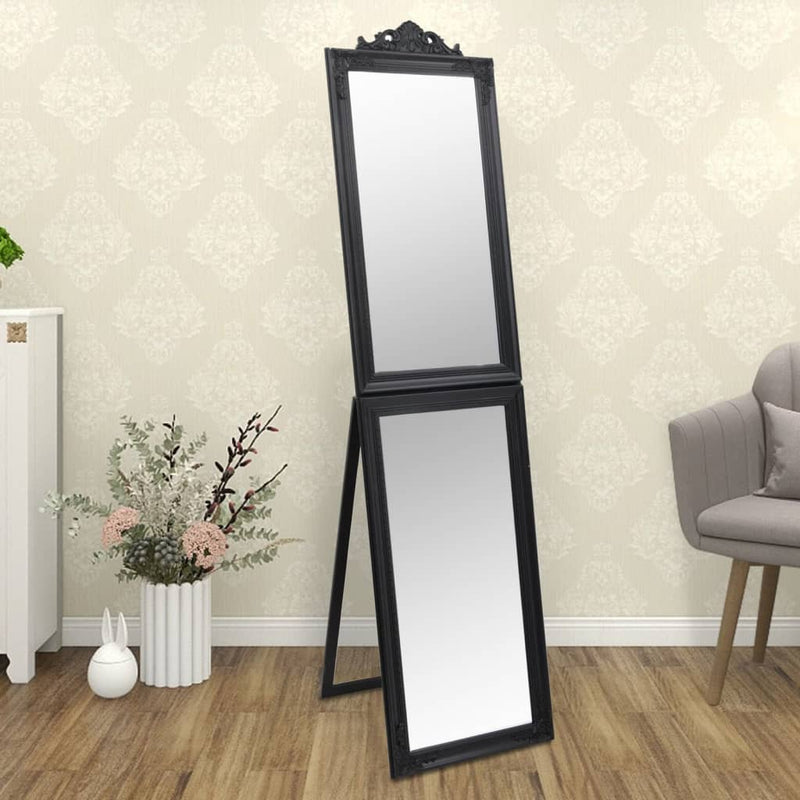 Miroir vidaxl détaché 50x200 cm noir