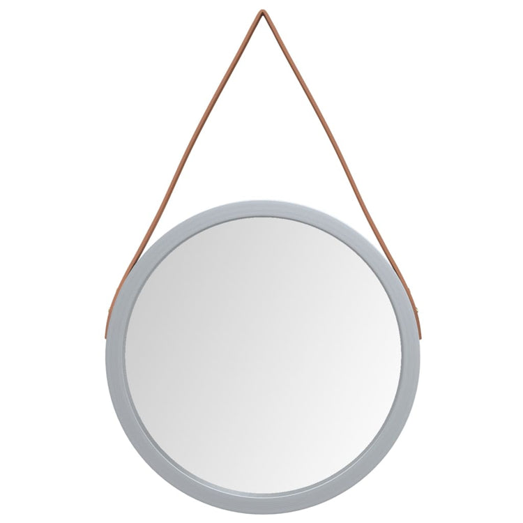 Miroir mural vidaxl avec pneu Ø 45 cm en argent couleur