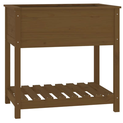 Planteur vidaxl avec étagère 82,5x54x81 cm
