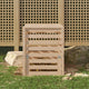 Bac de compost Vidaxl 63.5x63.5x77,5 cm Pine solide