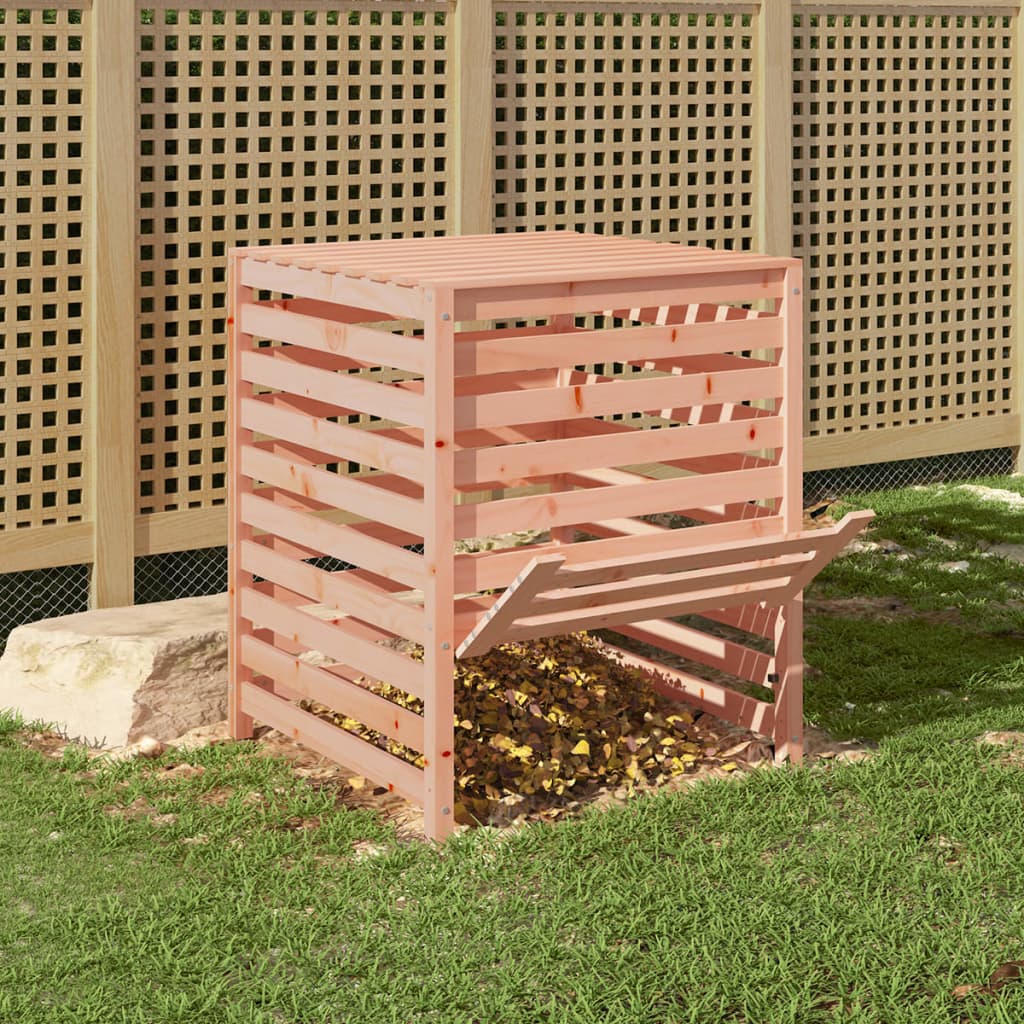 Vidaxl Compost Bin 82.5x82.5x99.5 cm Douglashout solide