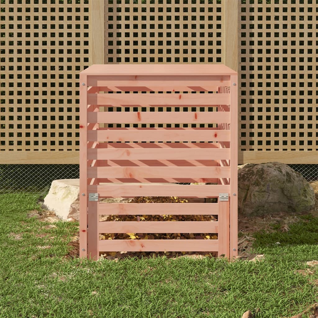 Vidaxl Compost Bin 82.5x82.5x99.5 cm Douglashout solide