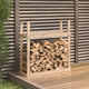 Viple de vidaxl 110x35x108,5 cm Pine solide