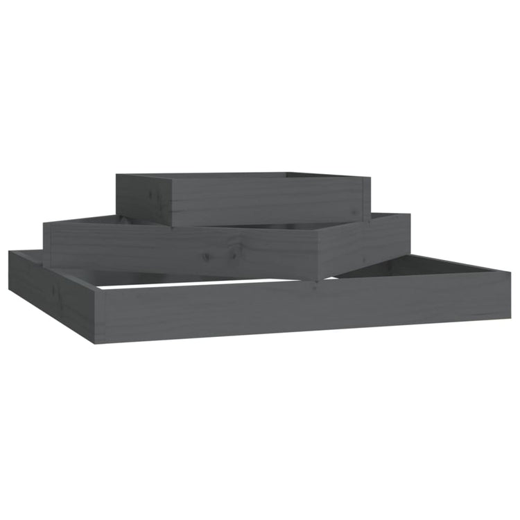 Vidaxl Planning Box 83x83x27 cm Green de pin solide
