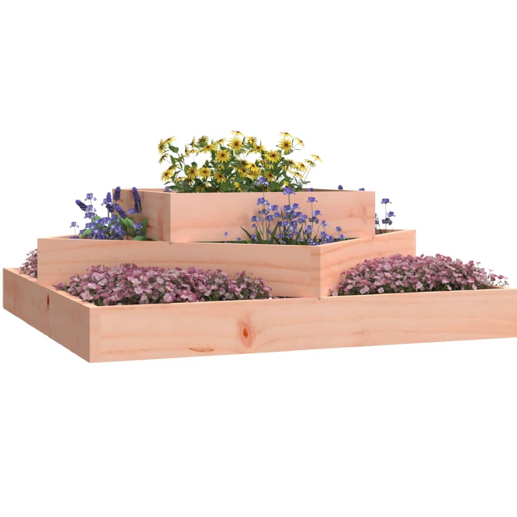 Jardinière Vidaxx 83x83x27 cm bois de Douglas massif