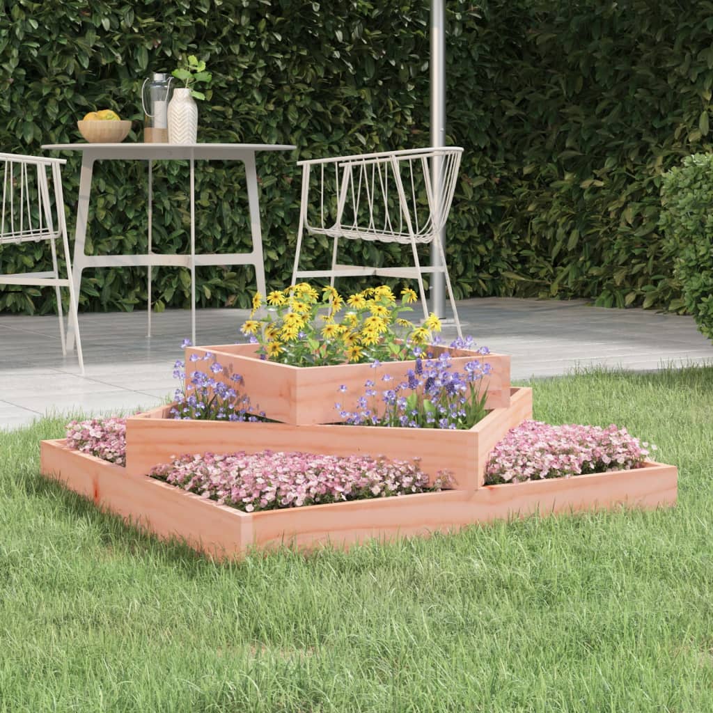 Jardinière Vidaxx 83x83x27 cm bois de Douglas massif