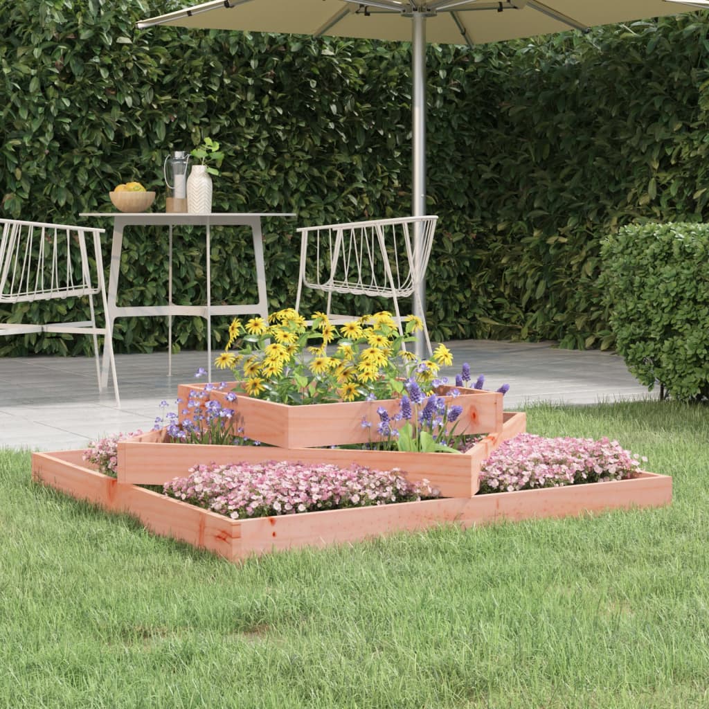 Jardinière Vidaxx 112x112x27 cm bois de Douglas massif