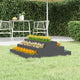 Boîte de planification Vidaxl 80x80x27 cm Green de pin solide