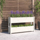 Vidaxl Planning Box 112x25x66 cm Pine solide blanc