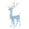 Décorations de Noël vidaxl renne 2 pcs 120 cm acrylique froid blanc