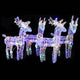 Vidaxl Christmas Animals 4 ST 160 LEDS Acrylique Multi-Colord