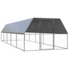 Vidaxl Buitenhok pour les poulets 3x10x2 m en acier galvanisé